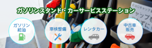 藤本産業のエネオスのガソリンスタンドのカーサービスステーションではガソリン給油も車検整備もレンタカーも中古車販売も灯油配達も行っております