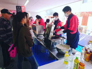 ふじもと秋の大感謝祭2019年イカ焼き