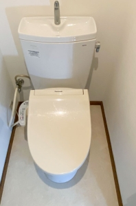 大阪市福島区　Ａ邸　トイレ内装工事（便器再利用）