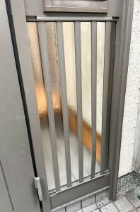 大阪市福島区　Ａ邸　玄関ドア修繕