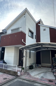 堺市　T邸　外壁塗装ビフォー