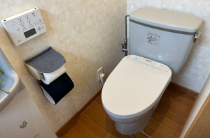 四条畷市　S邸　トイレ取替（便座再利用）