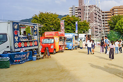 ふじもと秋まつりキッチンカー