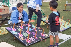 ふじもと秋まつり輪投げ