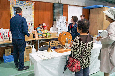 ふじもと秋まつりガラコロ抽選会